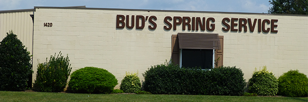 Bud's Spring Service Building from the street.